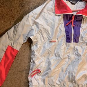 Vintage COLUMBIA windbreaker MENS LARGE